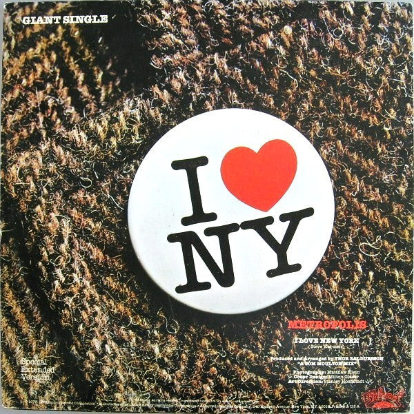 Metropolis (5) : I Love New York (12", Single)