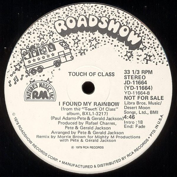 Touch Of Class : I Need Action (12", Promo)