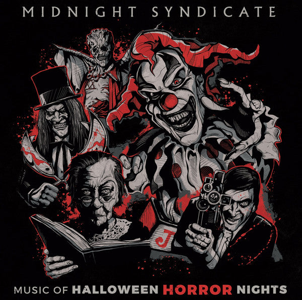 Midnight Syndicate : Music Of Halloween Horror Nights(LP, Album, Ltd, Red)
