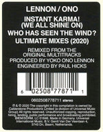 Lennon* : Instant Karma! (7", RSD, Single, RE)
