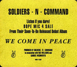 Soldiers-N-Command : Dope Mic 4 Sale (12")