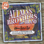 the album cover for The Allman Brothers Band - Suny at Stonybrook 9/19/71 (Live)