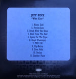 Jeff Beck : Who Else! (CDr, Advance, Promo)