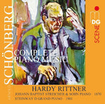 the album cover for A. SCHOENBERG - Complete Piano Works
