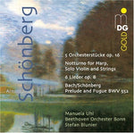 the album cover for A. SCHOENBERG - Orchestral Works
