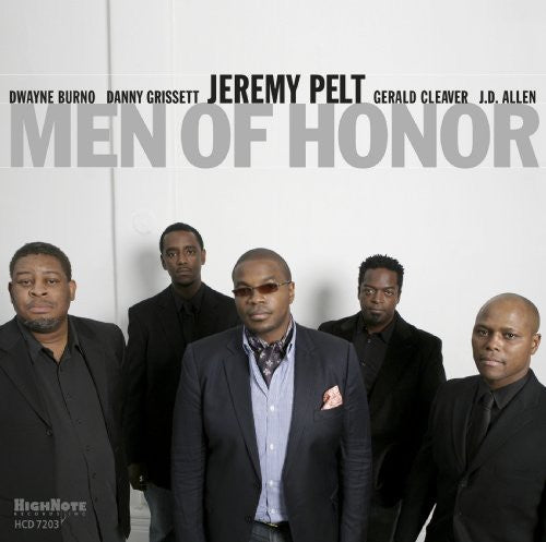 the album cover for Jeremy Pelt - Men of Honor