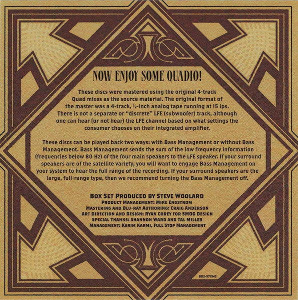 The Doobie Brothers : Quadio (Blu-ray, Blu-ray-A, Album, Quad + Blu-ray, Blu-ray)