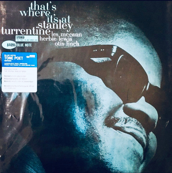 Stanley Turrentine : That's Where It's At (LP, Album, RE, 180)