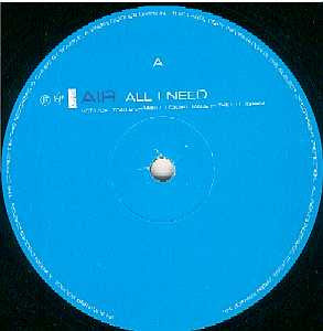 AIR French Band* : All I Need (12", Single)