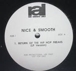 Nice & Smooth : Return Of The Hip Hop Freaks (12", Promo)
