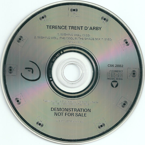 Terence Trent D'Arby : Wishing Well (CD, Single, Promo)
