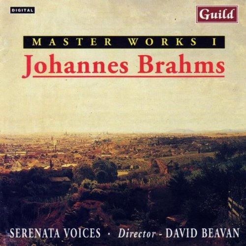 the album cover for J. BRAHMS - Brahms, J. : Master Works I-Brahms