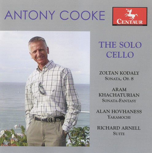 the album cover for Antony Cooke - Solo Cello