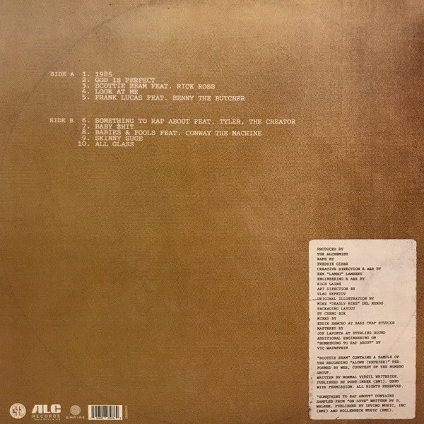 Freddie Gibbs & Alchemist : Alfredo (LP, Album)