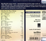 the album cover for B. BARTOK - Works for Piano