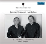 the album cover for Bernhard Krabatsch - Flute Concertos