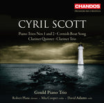 the album cover for Gould Piano Trio - Piano Trios / Cornish Boat Song / Clarinet Quintet