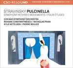 the album cover for Sparkwell - Pulcinella: Symphony in Three Movements / Four