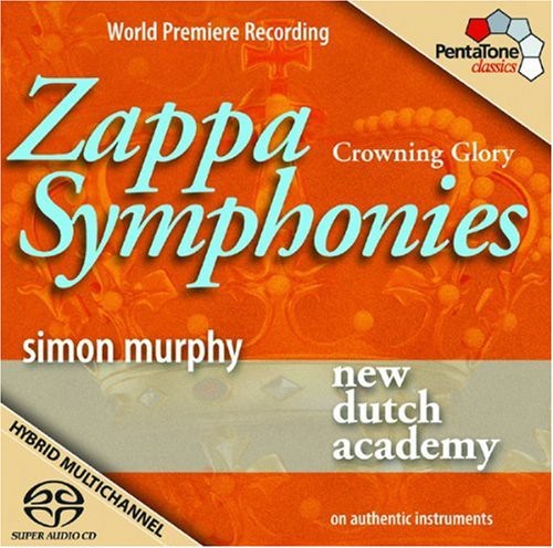 the album cover for Simon Murphy - Crowning Glory: Zappa Symphonies