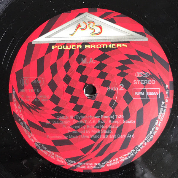 Magic Affair : Omen III (The Cyber-Remixes) (12")