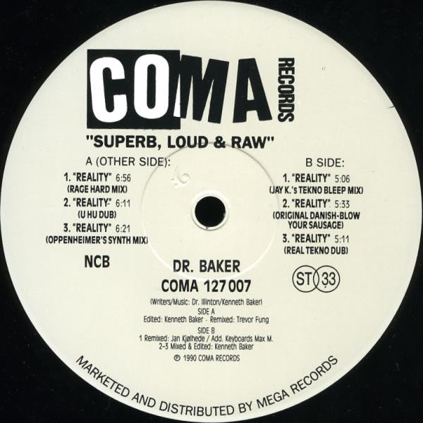 Dr. Baker : Reality (12")