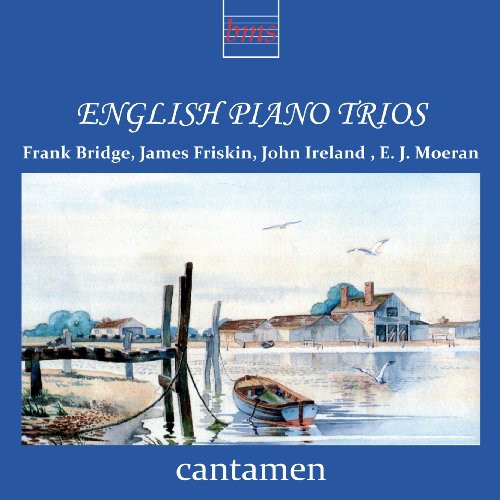 the album cover for Cantamen - English Piano Trios