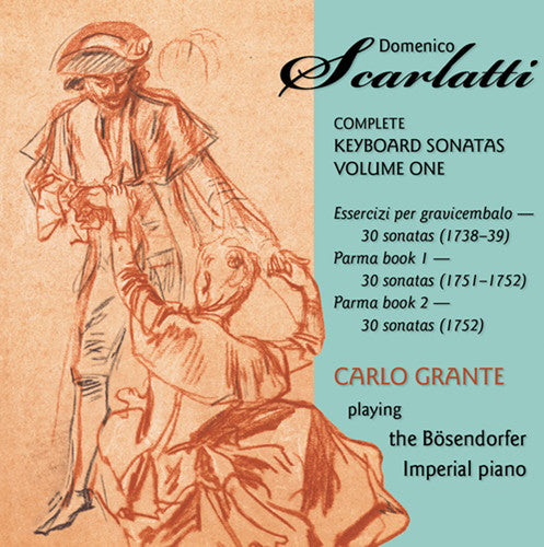 the album cover for Carlo Grante - Complte Keyboard Sonatas 1