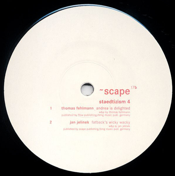 Various : Staedtizism 4 (2xLP, Comp)