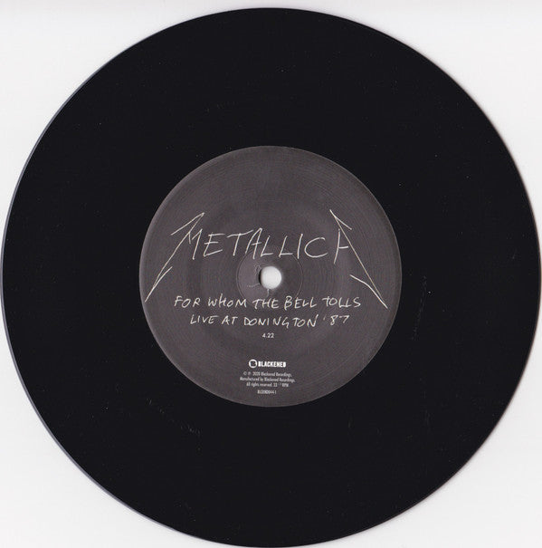 Metallica : Live At Donington '87 (7", Club, Ltd, Num)