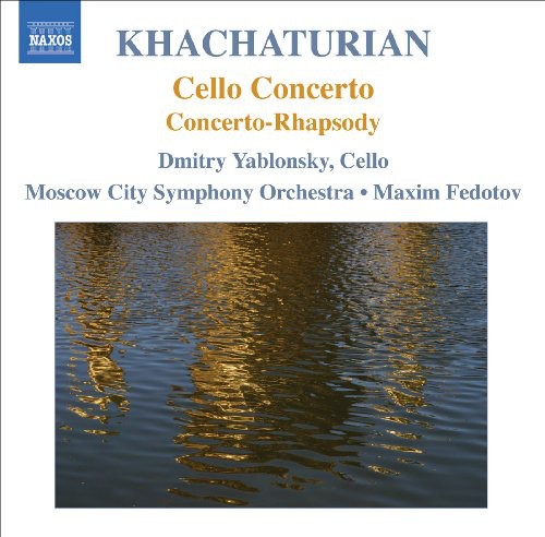 the album cover for Dmitry Yablonsky - Cello Concerto / Concerto for Rhapsody for Cello
