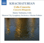 the album cover for Dmitry Yablonsky - Cello Concerto / Concerto for Rhapsody for Cello