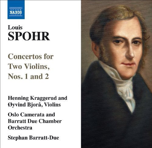 the album cover for Henning Kraggerud - Concertos for Two Violins Nos 1 & 2