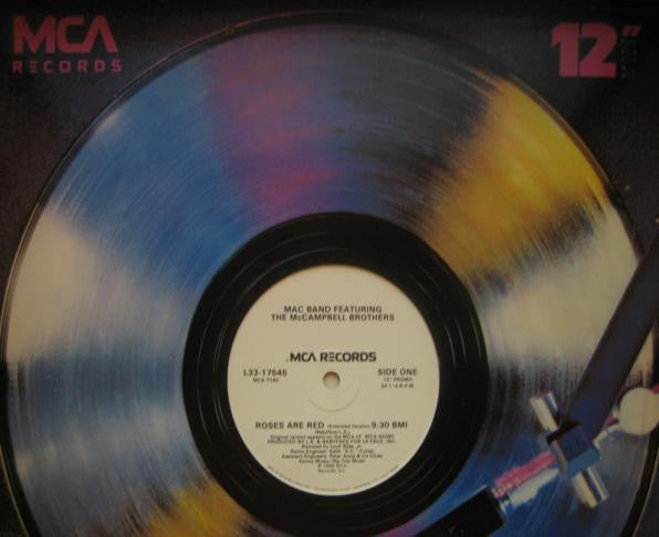 Mac Band Featuring The McCampbell Brothers : Roses Are Red (12", Promo)