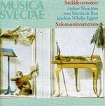 the album cover for The Salomon String Quartet - String Quartets