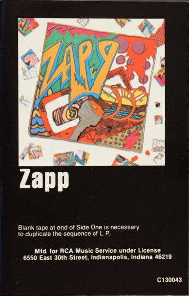 Zapp : Zapp (Cass, Album, Club)