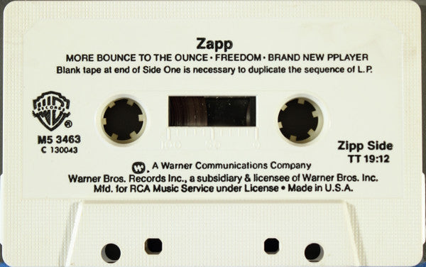 Zapp : Zapp (Cass, Album, Club)