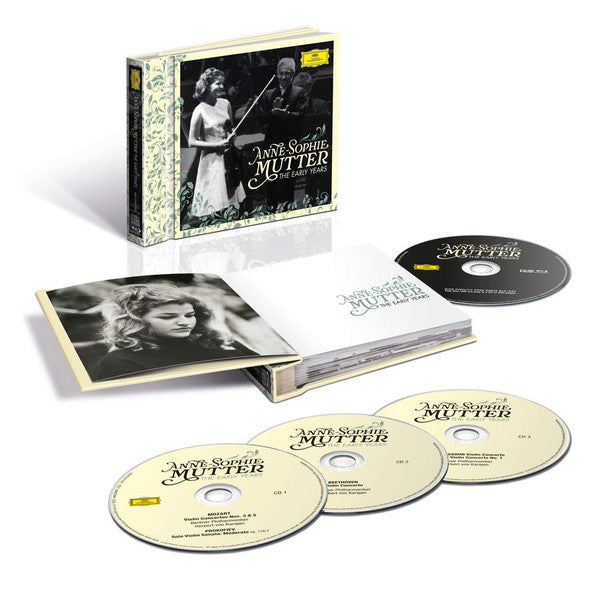 Anne-Sophie Mutter : The Early Years (3xCD, Comp, Dlx, RE + Blu-ray, Blu-ray-A, Comp)