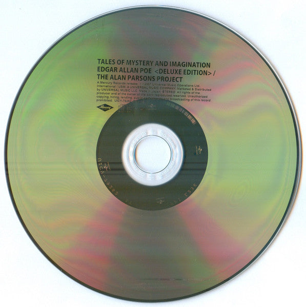 The Alan Parsons Project : Tales Of Mystery And Imagination - Edgar Allan Poe (CD, Album, RE, RM, SHM + CD, Album, RE, RM, SHM + )