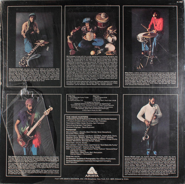 The Headhunters : Survival Of The Fittest (LP, Album, PRC)