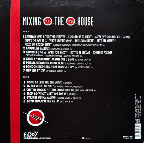 Various : Mixing The House (LP, Comp, Mixed)