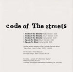 Gang Starr : Code Of The Streets (CD, Maxi)