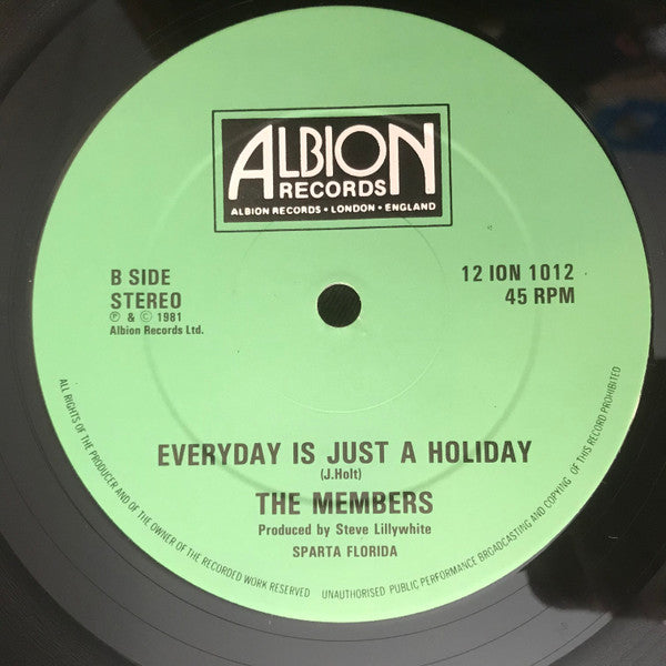 The Members : Working Girl (12")