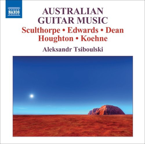 the album cover for Aleksandr Tsiboulski - Australian Guitar Music