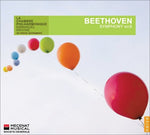 the album cover for L.V. Beethoven - Symphonies 1 (Symphony No 9)