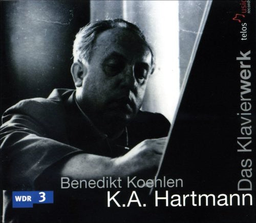 the album cover for K.A. HARTMANN - Piano Works