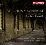 the album cover for Andrew Nethsingha - St John's Magnificat