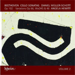the album cover for L.V. Beethoven - Cello Sonatas 2