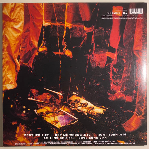 Alice In Chains : Sap (LP, S/Sided, EP, RSD, Etch, RE, RM)