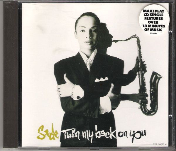Sade : Turn My Back On You (CD, Maxi)
