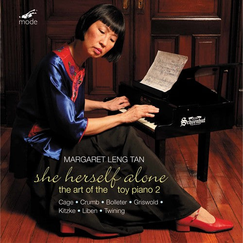the album cover for MARGARET LENG TAN - She Herself Alone: The Art of the Toy Piano 2